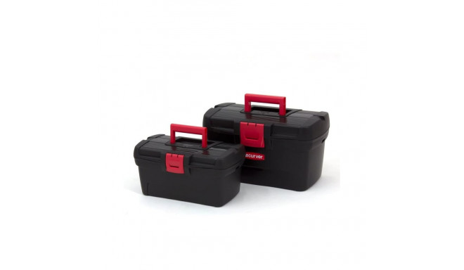 CURVER Herobox tool box, 39.6 x 23.1 x 22.1 cm, additional box included