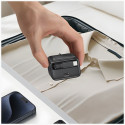 USAMS Charger 1xUSB-C with retractable USB-C Retractable PD+QC 30W Gan Fast Charging black/blac