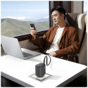 USAMS laadija 1xUSB-C koos USB-C tõmmatava PD+QC 30W Gan kiirlaadimisega must