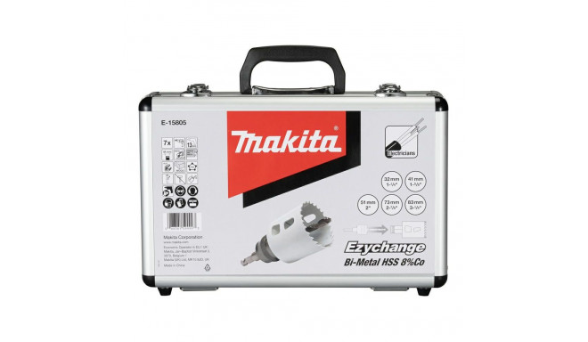 7-piece drill bit set for electricians MAKITA Ezychange BIM