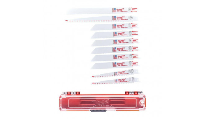 Jigsaw tera komplekt (puule koos naeltega, metallile) Milwaukee (10 tk)