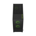 Fractal Design | Pop Air RGB | Side window | Green Core TG Clear Tint | ATX, mATX, Mini ITX | Power 