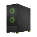 Fractal Design | Pop Air RGB | Side window | Green Core TG Clear Tint | ATX, mATX, Mini ITX | Power 