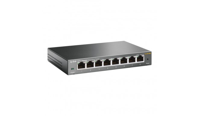 TP-LINK 8-Port Gigabit Easy Smart Switch 8 10/100/1000Mbps RJ45 ports MTU/Port/Tag-based VLAN QoS IG