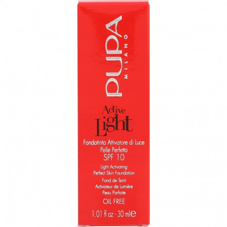 Pupa Active Light Oil-Free Cream Foundation SPF10 (30ml)