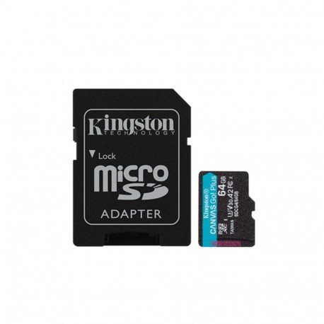 MEMORY MICRO SDXC 64GB UHS-I/W/ADAPTER SDCG4/64GB KINGSTON
