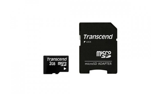 MEMORY MICRO SD 2GB/TS2GUSD TRANSCEND