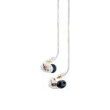 Shure SE535 juhtmega läbipaistev in-ear lava/stuudio peakomplekt