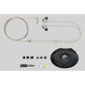 Shure SE535 juhtmega läbipaistev in-ear lava/stuudio peakomplekt