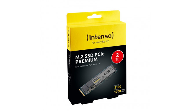 Intenso 3835470 sisemine pooljuhtketas 2 TB M.2 PCI Express 3.0 NVMe 3D NAND