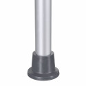 Round aluminium shower stool