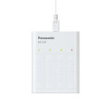 USB akulaadija PANASONIC Eneloop Smartplus BQ-CC87 + 4x AA 2000 mAh (K-KJ87MCD40USB)