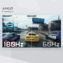 GIGABYTE M27QA ICE 27" QHD Gaming Monitor - 2560 x 1440, 180Hz, 1ms, 350 cd/m², FreeSync, Display HD