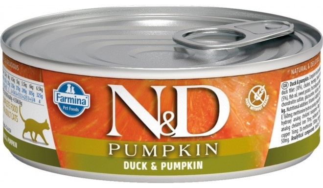 Farmina N&D Cat Duck & Pumpkin  70g