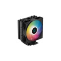 DeepCool AG400 BK ARGB, CPU cooler (black)