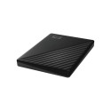 Western Digital external HDD My Passport 2TB microUSB 3.2, black