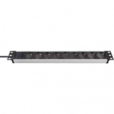 Brennenstuhl Alu-Line 19 inches - 2m - 9x