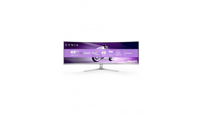 Philips 49M2C8900L/00 | 49 " | OLED | 32:9 | 144 Hz | 0.03 ms | 5120 x 1440 pixels | HDMI ports quan