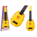 Ukulele Dla Dzieci Mini Gitara 4 Struny Motyw Ananasa Gitarka Żółta
