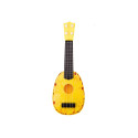 Ukulele Dla Dzieci Mini Gitara 4 Struny Motyw Ananasa Gitarka Żółta