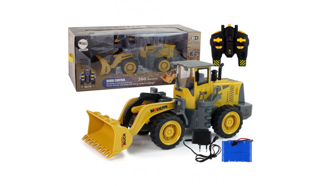 Ogromna Koparka Ładowarka R/C LED Zdalnie Sterowana Akumulator