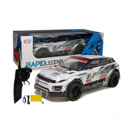 Rajdiauto 1:10 valge R/C kaugjuhitav