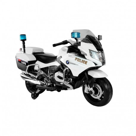 BMW politsei akumootorratas R1200 LED-tuled helid, valge