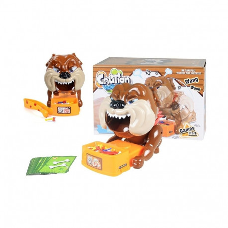 Gra Zręcznościowa Zły Pies Na Baterie Buldog Brązowy