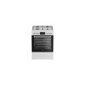 BEKO Cooker FBM62330GWDTN, Width 60 cm, A, Gas/Electric, LED screen
