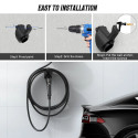EV Charge EV2405 Tipa 2 EV Uzlādes Kabeļa Turētājs ar Plug Doku Sienas Statīvu