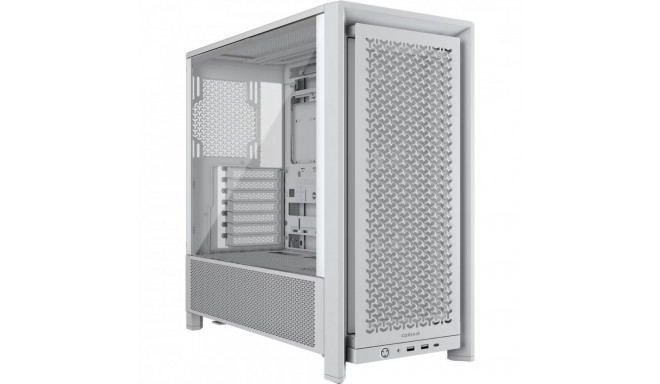 PC case FRAME 4000D RS White Mid Tower ATX