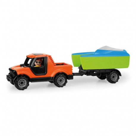 Set Truckies Pickup with Boaties trailer