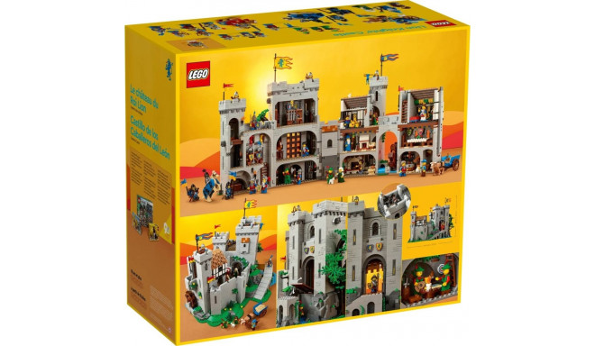 LEGO Set - ICONS 10305 Castle of the Lion Knights 4514 pieces 22 minifigures 440 mm x 380 mm x 330 m