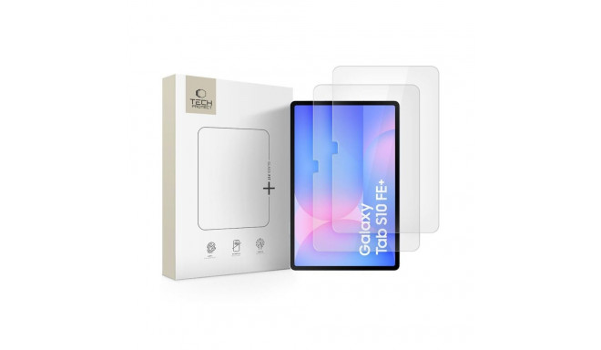 SZKŁO HARTOWANE TECH-PROTECT GLASS FIT+ 2-PACK GALAXY TAB S10 FE+ PLUS 13.1 X620 / X626B CLEAR