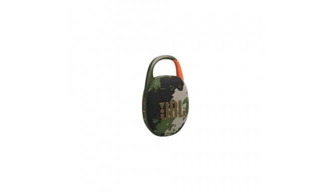 JBL Clip 5 Portable Speaker, Bluetooth, Squad