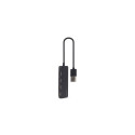 Gembird UHB-U2P4-06 interface hub USB 2.0 Type-A 480 Mbit/s Black