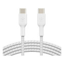 Belkin CAB004BT1MWH USB cable 1 m USB C White