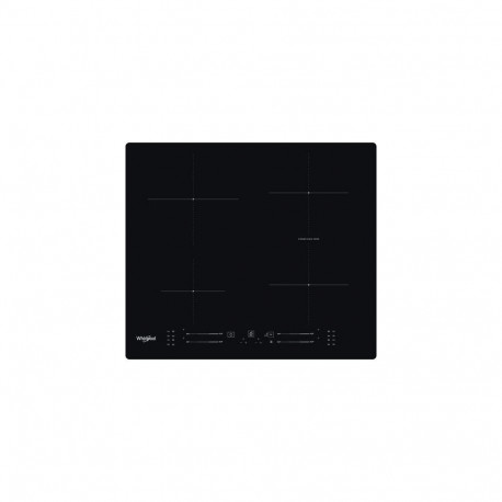 Whirlpool WB S2560 NE Black Built-in 59 cm Zone induction hob 4 zone(s)