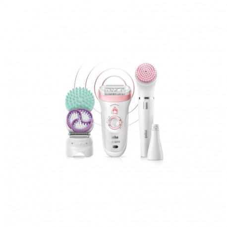 Braun Silk-épil 9 Silk-épil Beauty Set 9 9-995 Deluxe 9-in-1 Cordless Wet & Dry Hair Removal