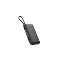 4smarts Power Bank Enterprise with integrated USB-C cable 20000mAh 130W spacegrey