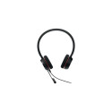 Jabra Evolve 20 Headset Wired Head-band Office/Call center USB Type-C / USB Type-A Black