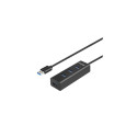 UNITEK Y-3089 interface hub USB 3.2 Gen 1 (3.1 Gen 1) Type-A 5000 Mbit/s Black