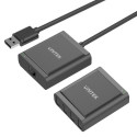 UNITEK Y-2516 interface hub USB 2.0 480 Mbit/s Black