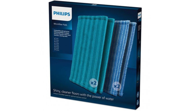 Philips Rechargeable Stick Accessory XV1700/01 Microfibre Pads
