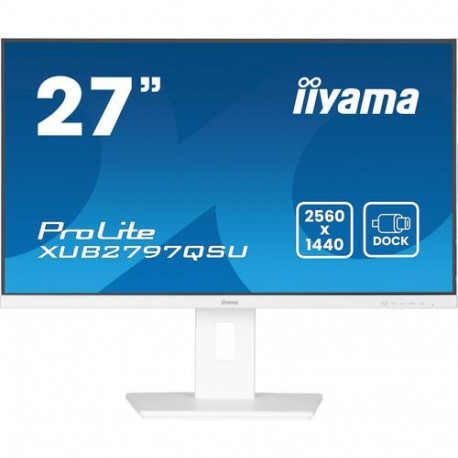 iiyama ProLite XUB2797QSU-W2 computer monitor 68.6 cm (27") 2560 x 1440 pixels Quad HD LED 
