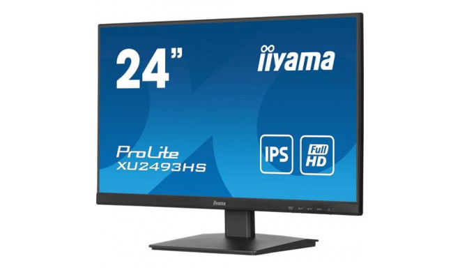 iiyama ProLite XU2493HS-B6 computer monitor 60.5 cm (23.8&quot;) 1920 x 1080 pixels Full HD LED 