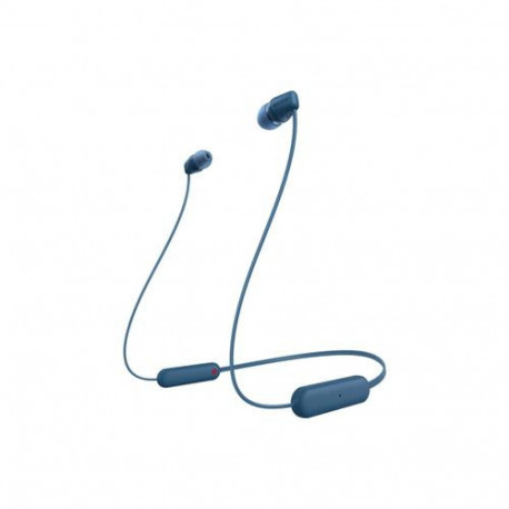 Sony WI-C100 Headset Wireless In-ear Calls/Music Bluetooth Blue