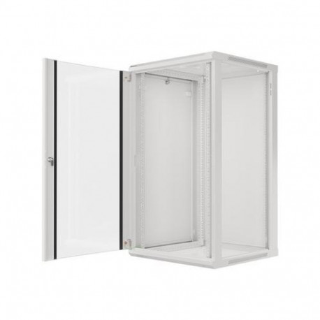 Lanberg WF01-6622-10S rack cabinet 22U Wall mounted rack Grey