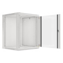 Lanberg WF01-6615-10S rack cabinet 15U Wall mounted rack Grey