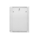 Lanberg WF01-6618-10S rack cabinet 18U Wall mounted rack Grey
